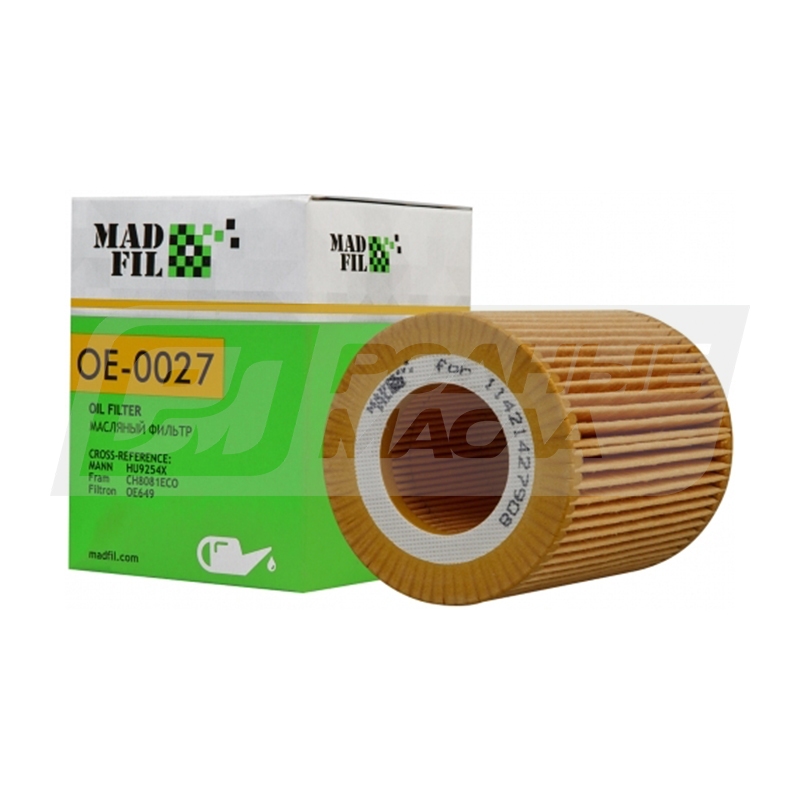 MADFIL OE-0027 (HU9254X, O-BMW 11421427908) OE0027